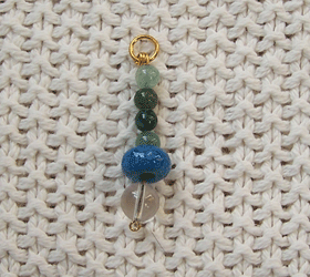 Biomagnetic Research Prosperity Gemstone Pendant