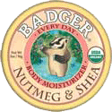Badger Nutmeg and Shea Everyday Moisturizer