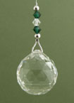 small feng shui balls, Green Beads