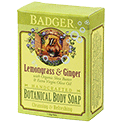 Badger Lemongrass and Ginger Botanical Body Soap